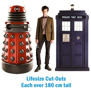 Doctor Who Lifesized Cardboard Cutouts -