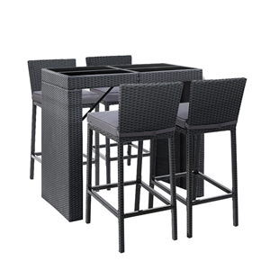 Gardeon Outdoor Bar Set Table Chairs Sto