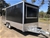 Unused 2023 Dual Axle Enclosed 740 Food Trailer with Porch - Black