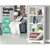 Artiss Display Shelf Bookcase Storage Cabinet Bookcase Home Office