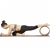 Yoga Pilates Wheel Cork Circle Prop Back Chest Hips Abdomen Stretch Roller