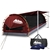 Weisshorn Double Size Dome Canvas Tent - Red
