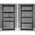 2x1.8M 5-Shelves Steel Warehouse Shelving - Black