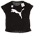 2 x Women`s PUMA Cat Logo Active T-Shirts, Size M, Black. Buyers Note - Dis
