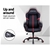 Artiss Gaming Office Chair Computer Chairs Leather Seat Racer Racing