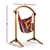 Gardeon Outdoor Swing Chair Timber Hammock Pillow Patio Wooden Bench