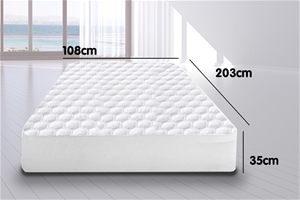 Laura Hill Fitted Cool Max Mattress Prot