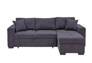 Eva 2.5 Seater Sofa Bed with Storage Cha