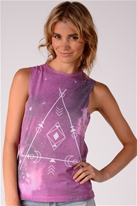 All About Eve Cosmos Muscle Tee