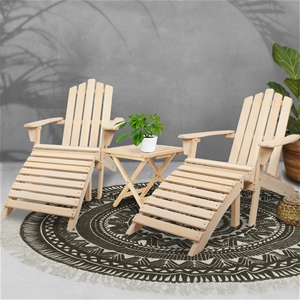 Gardeon Outdoor Chairs Table Set Sun Lou