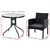 Gardeon Outdoor Bistro Chairs Patio Furniture Dining Chair Wicker