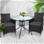 Gardeon Outdoor Furniture Dining Chair Table Bistro Set Wicker