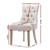 Artiss Dining Chair CAYES French Provincial Wooden Fabric Beige