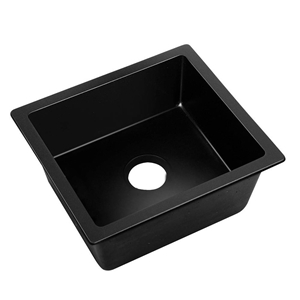 Cefito 460 x 410 mm Granite Sink - Black