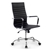 Artiss Eames Replica Premium PU Leather Office Chair Computer Seat Black