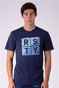 Rusty Mens Cubed T-Shirt