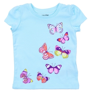 Gap Toddler Girls Butterfly T-Shirt