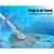 Aquabuddy 10m Swimming Pool Hose Cleaner - Grey
