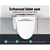 Electric Bidet Toilet Seat Cover Auto Washlet Wash Dry Warm Electronic