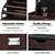 Artiss Shoe Cabinet Bench Organiser Storage Rack Wooden Cupboard 15 Pairs