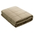 Giselle Bedding Cotton Weighted Blanket Heavy Gravity Sleep Adult 5KG Brown