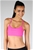 Running Bare Women's Push up Crop Top with Removable Cups