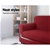 Artiss 2-piece Sofa Cover Elastic Stretch Protector 3 Seater Burgundy