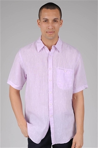Coast Mens Pure Linen Short Sleeve Shirt