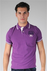 The Fresh Brand Embroided Polo With Tipp