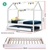 Artiss Wooden Bed Frame Single Mattress Base Pine Timber White HOLY