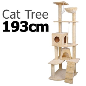 Multi Level Cat Scratching Poles Tree wi