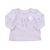 Marie Claire Toddler Girls Cotton Jersey Tee With Front Print & Applique