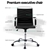 Eames Replica PU Leather Office Chair Executive Work Computer Seating Black