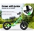 Rigo Kids Balance Bike Ride On Toys 12" - Green