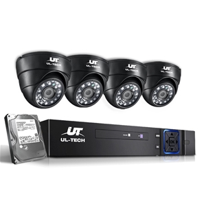 UL Tech CCTV Security System 2TB 4CH DVR