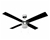 Heller 1300mm 4 Reversible Blade Ceiling Fan with Light kit STELLA