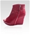 Niclaire Double Zip Up Soft Leather Peep Toe Wedge Boots