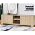 Artiss TV Cabinet Entertainment Unit Display Shelf Storage Cabinet Wooden