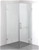 900 x 800mm Frameless 10mm Glass Shower Screen Della Francesca
