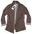 MATTY M Women`s Casual Blazer Jacket, Size L, 100% Cotton, Olive. Buyers No