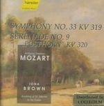 Mozart:symphony No. 33 Kv 319