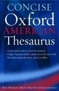 Concise Oxford American Thesaurus