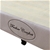 Mattress Base Ensemble King Wooden Slat in Beige with Removable Cover