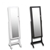 Levede Dual Use Mirrored Jewellery Dressing Cabinet LED Light White