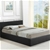 Levede Bed Frame Gas Lift Premium Leather Base Mattress King