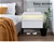 Levede Bedside Tables LED Wall Mounted Cabinet Side Table Floating X2