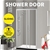Levede Bath Shower Enclosure Screen Seal Strip Glass Door 1000x1900mm
