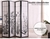 Levede Room Divider Screen 8 Panel Wooden Dividers Timber Stand Bloom