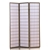 Levede 8 Panel Room Divider Screen Door Stand Privacy Fringe Wood Fold Grey