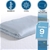 DreamZ 9KG Anti Anxiety Weighted Blanket Bamboo Fiber Cover Pillowcase